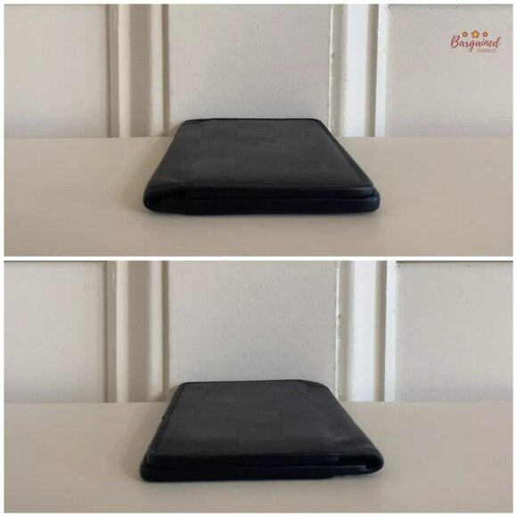 uthentic Louis Vuitton Damier Infini Leather Bifold Pocket Organizer Wallet - Picture 7 of 12